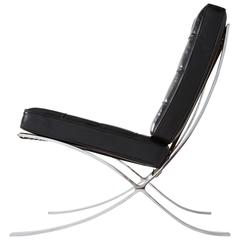 Barcelona Lounge Chair by Ludwig Mies van der Rohe for Knoll at 1stDibs