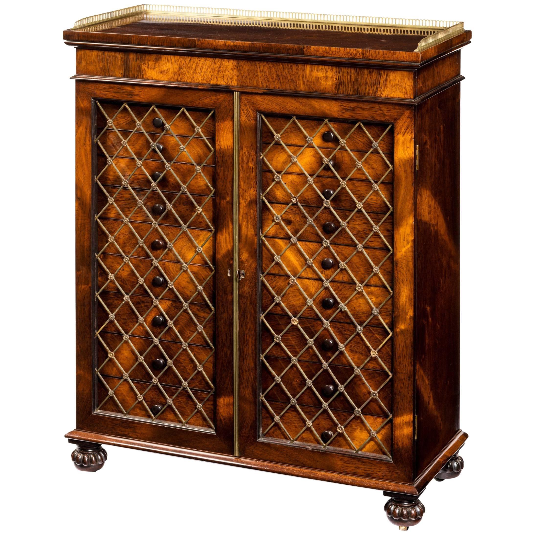 Collector's Rosewood Cabinet