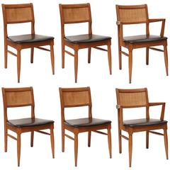Set of MCM Dining Chairs, USA, 1950s 8