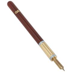 Cartier Amber and Gold Pen
