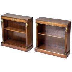 Pair of Egyptian Style Bookcases