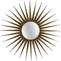 20th Century Vintage Sunburst Mirror