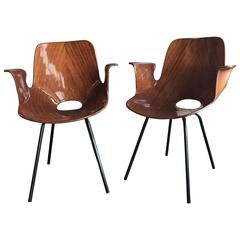 Two Signed Medea Armchairs by Vittorio Nobili 12