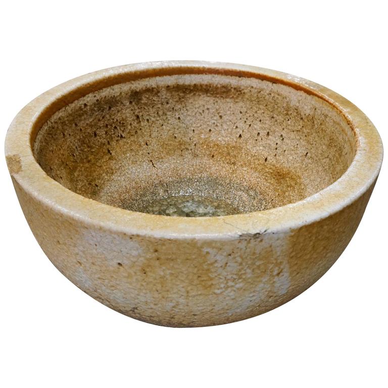 Ceramic Glass Blowers Crucible Extra Large For Sale at 1stDibs