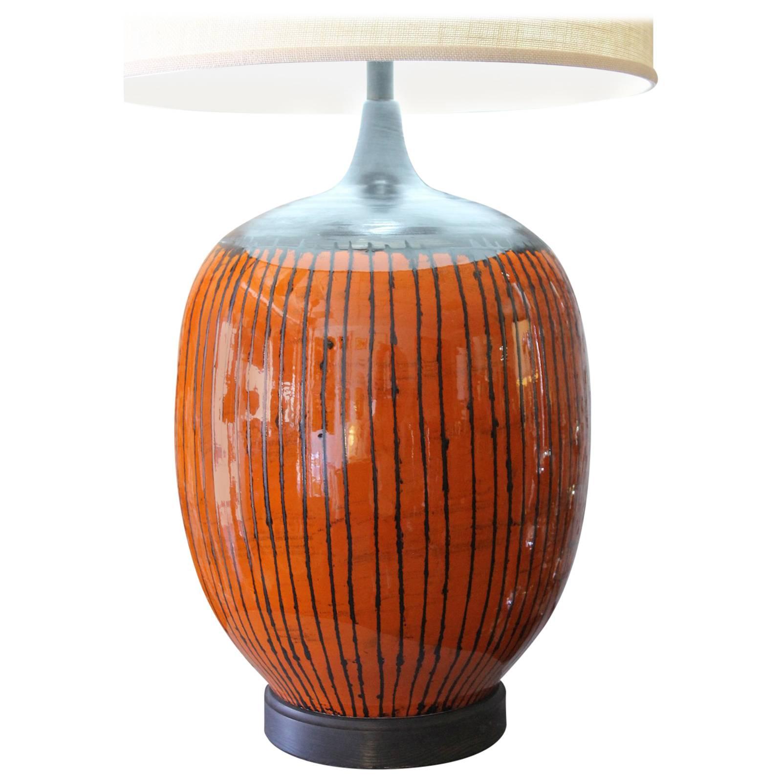 Monumental Ceramic Lamp