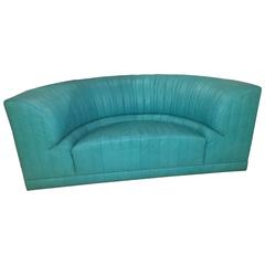 Vintage Roche Bobois Semi-Circular Couch or Settee