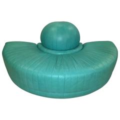 Roche-Bobois Leather Tete-e-Tete