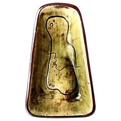 Eugene Deutch Glazed Ceramic Dish, 1947 8