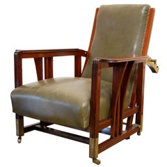 Gustave Serrurier-Bovy fauteuil de salon réglable