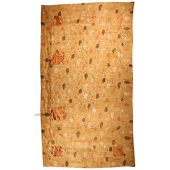 Antique Japanese Silk Textile