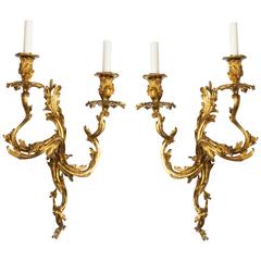 Napoleon III Ormolu Wall Lights 11