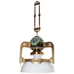 Secessionist Chandelier Austria 1