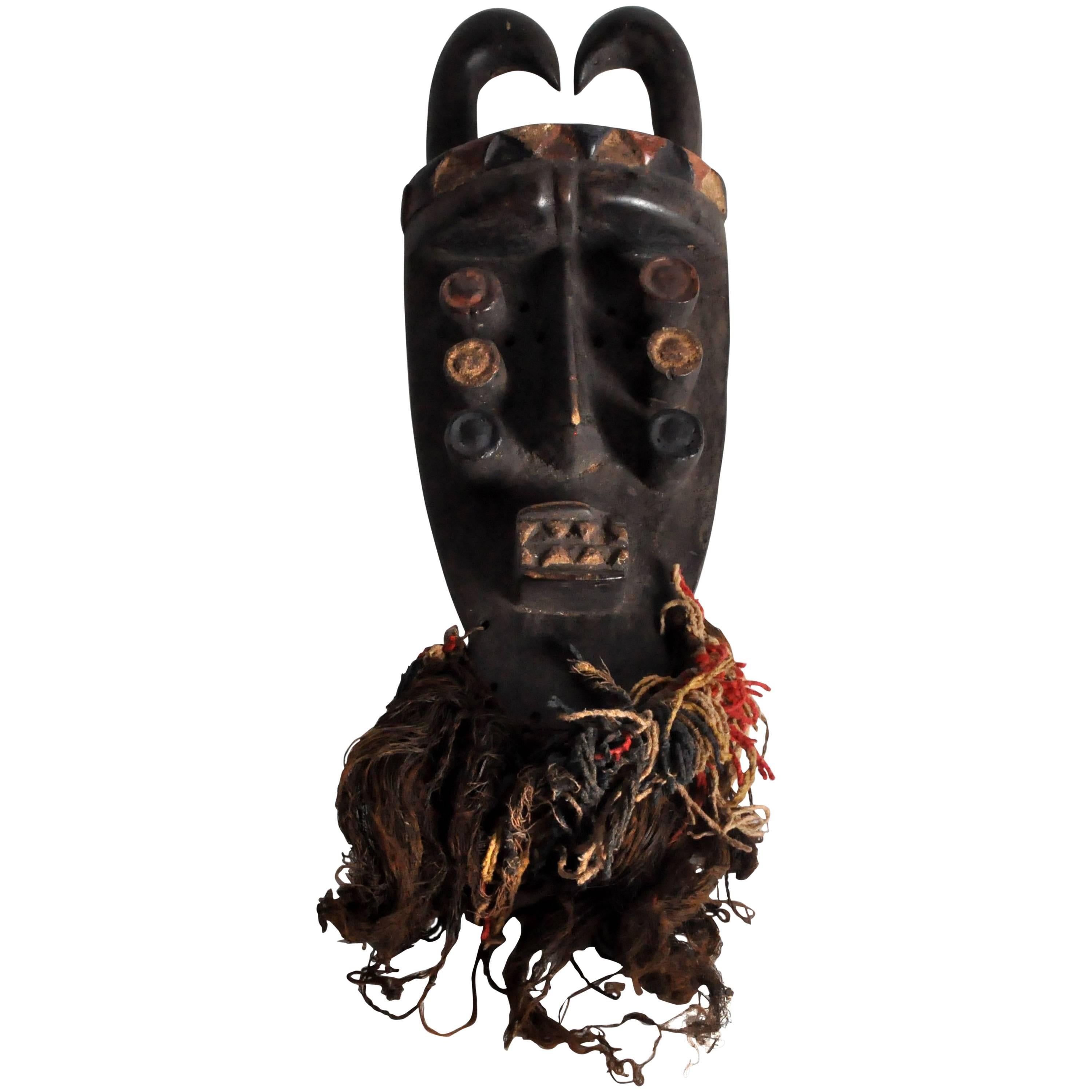 Wooden Grebo Tribe Mask