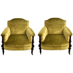 Pair of Victorian Salon Chairs
