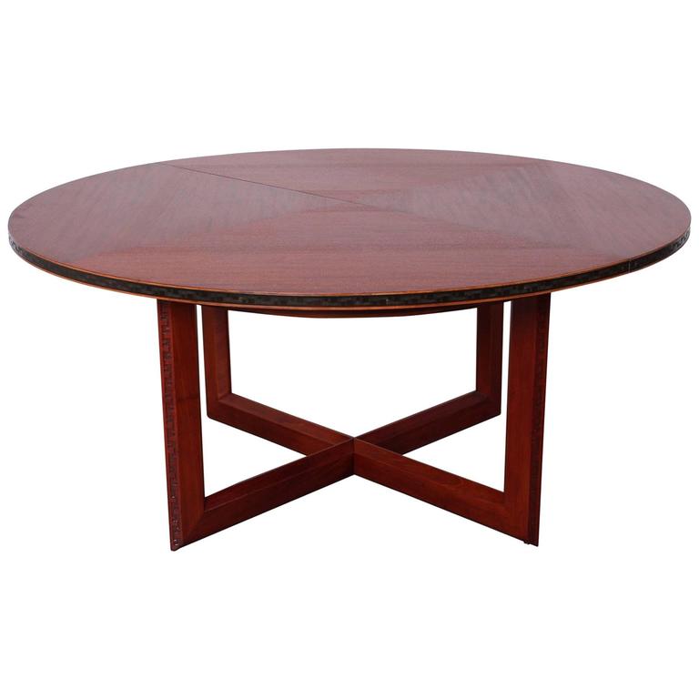 Frank Lloyd Wright Game Table for Henredon at 1stDibs henredon game table