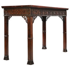 Georgian 18th Century Chippendale Centre or Serving Table