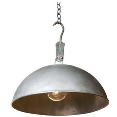 Belgian Industrial Pendant with Hook