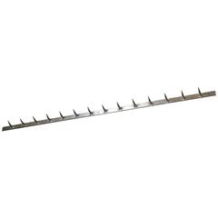 Long Chrome Pot Rack from Butcher Shop in France 11