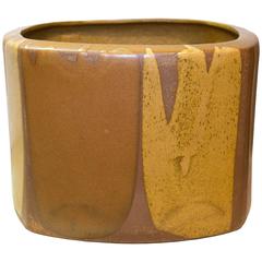 Mid-Century Modern, American Flame Tri-Glazed Planter by David Cressey for AP 1