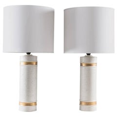 Pair of Table Lamps by Bitossi for Bergboms