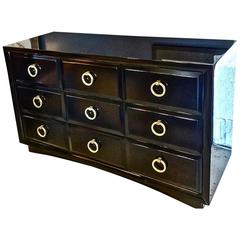 Robsjohn-Gibbings Lacquered Chest of Drawers