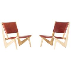 Pair of "Presens" Lounge Chairs by Bertil W. Behrman 3