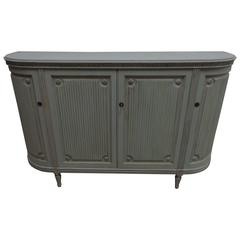 Four-Door Swedish Gustavian Sideboard 10