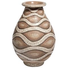 Snakeskin Vase by René Buthaud, circa 1930