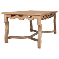 A Large French Gilded & Cerused Oak Center / Dining Table 11