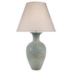 Gunnar Nylund for Rörstrand, Soft-Green & Pale Blue Speckle Ceramic Vase / Lamp