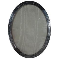 Tiffany Edwardian Sterling Silver Oval Picture Frame 4