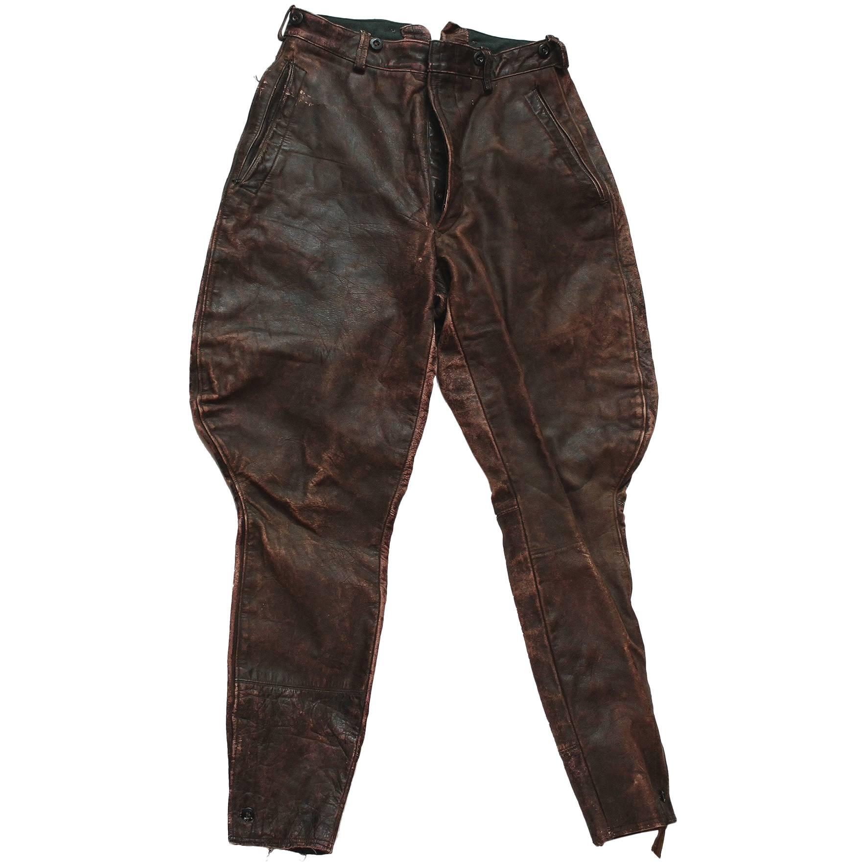 1930s Motorcycle Riding Pants For Sale