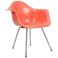 1950s Salmon Eames Zenith Rope Edge Chair MAX for Herman Miller