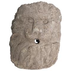 Tuscan Lion Head Stone for Fountain