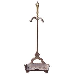 Antique French Stand for Fireplace Tools