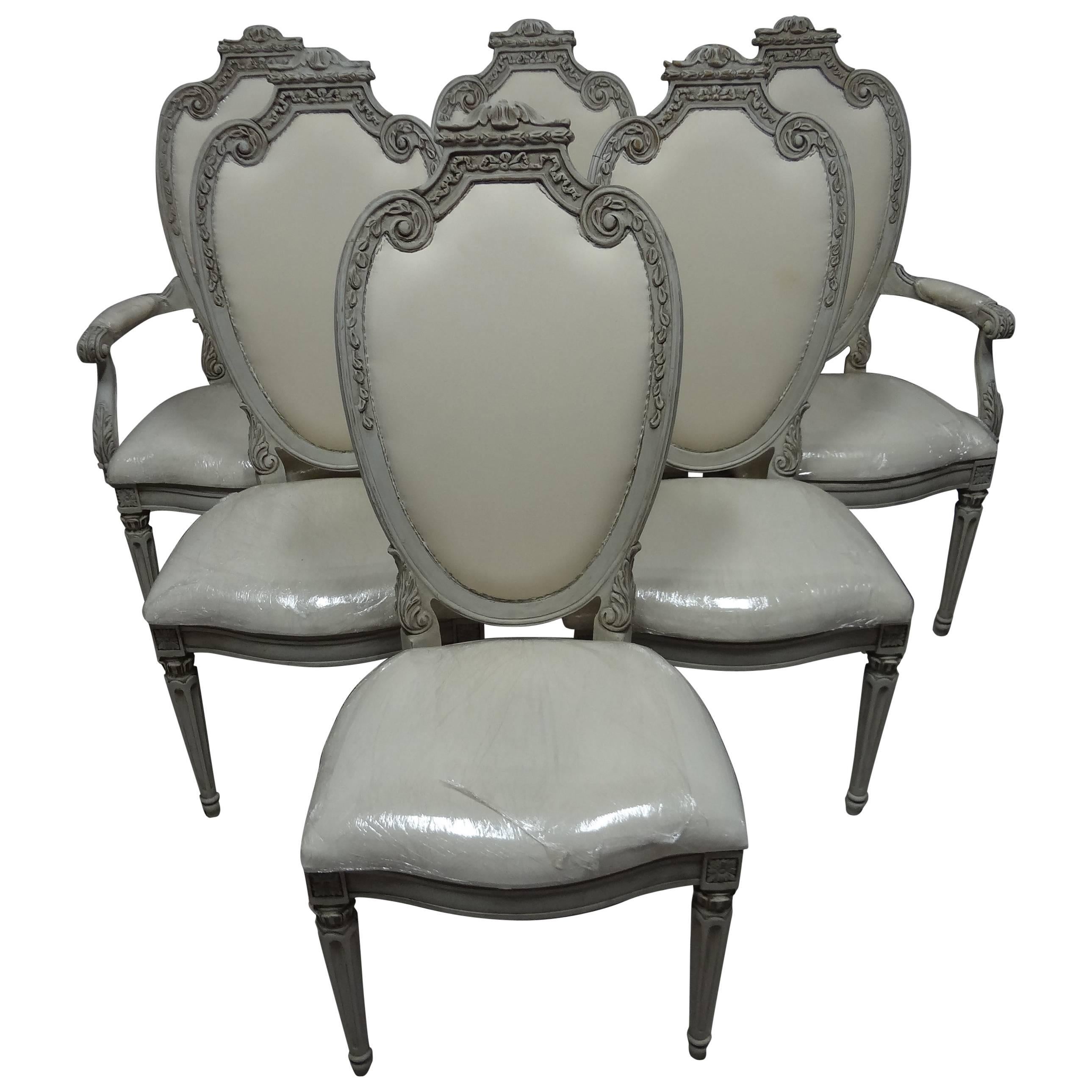 Swedish Gustavian Dining Chairs