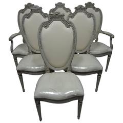 Swedish Gustavian Dining Chairs 1