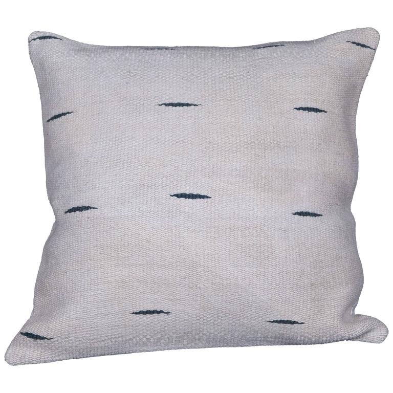 Pillow Made Out of a Mid-20th Century Anatolian Hemp Kilim at 1stdibs