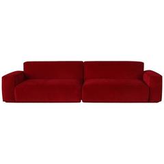 Marechiaro XIII 'Red' Sofa by Arflex, Italy
