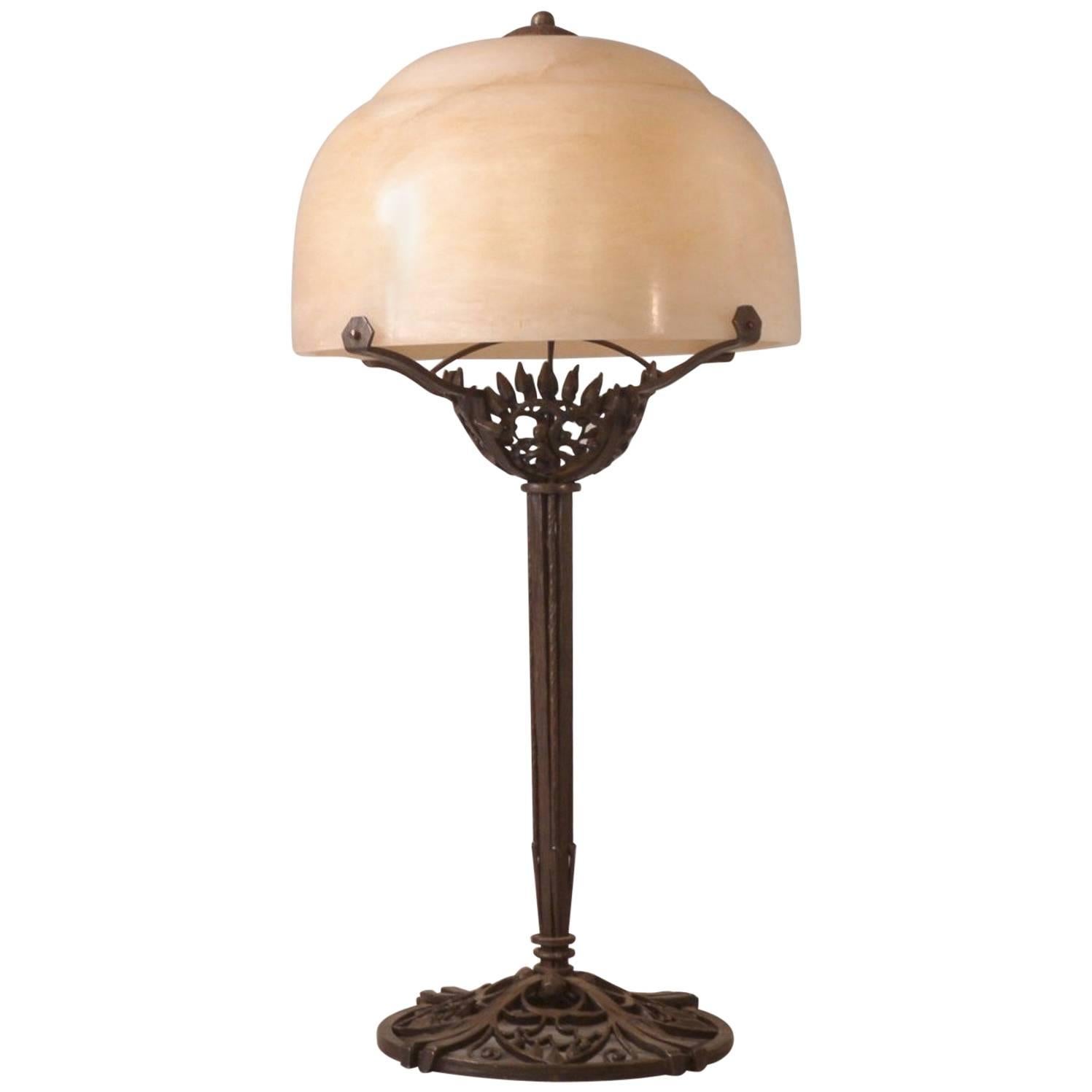 Raymond Subes Table Lamp For Sale
