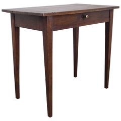 Antique French Chestnut Side Table 8