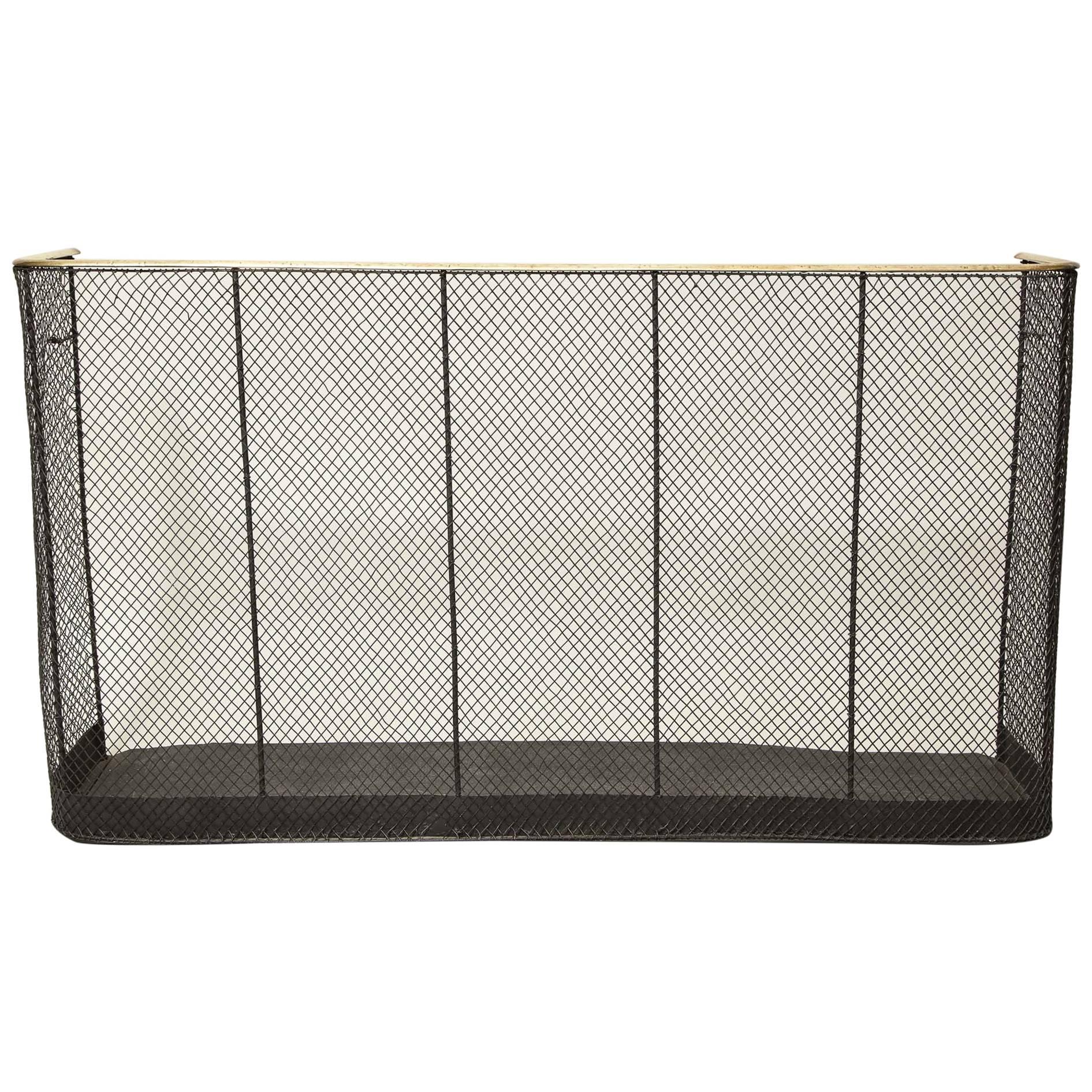 English Brass and Iron Nursery Guard