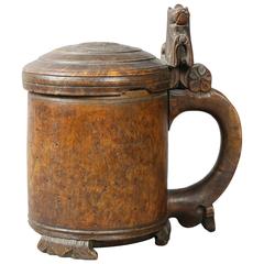 Norwegian Burlwood Tankard 8