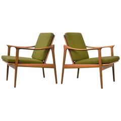 Fredrik Kayser Reclining Lounge Chairs 6