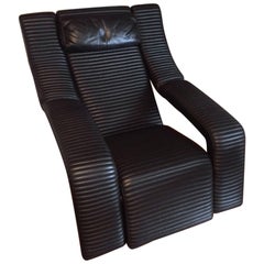 Ammannati Vitelli Kilkis Lounge Chair Brunati, 1985