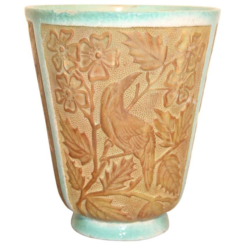 Elegant Mid-Century Italian Vase Saca, 1940s