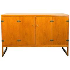 Mahogany Cabinet by Børge Mogensen Model BM 57, Denmark, 1957 6
