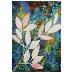 Botanical Sgraffito Painting 4