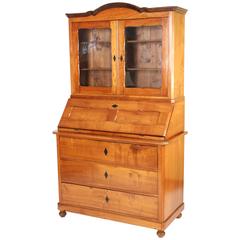 Biedermeier Cherrywood Secretary