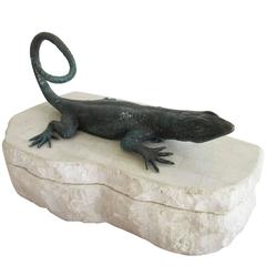 Vintage Maitland-Smith Lizard Box 12